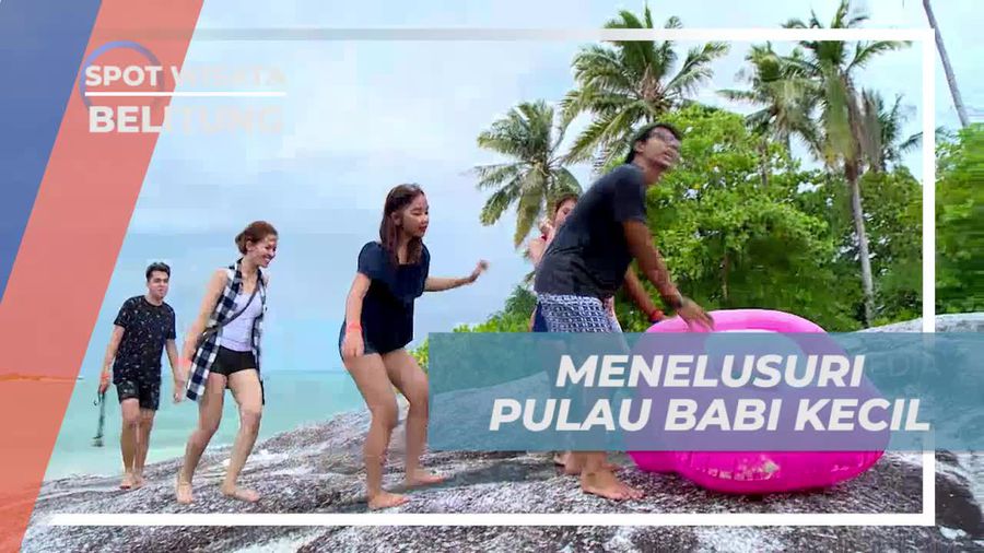 Menyusuri Pulau Babi Kecil Menuju Spot Sunset, Belitung 