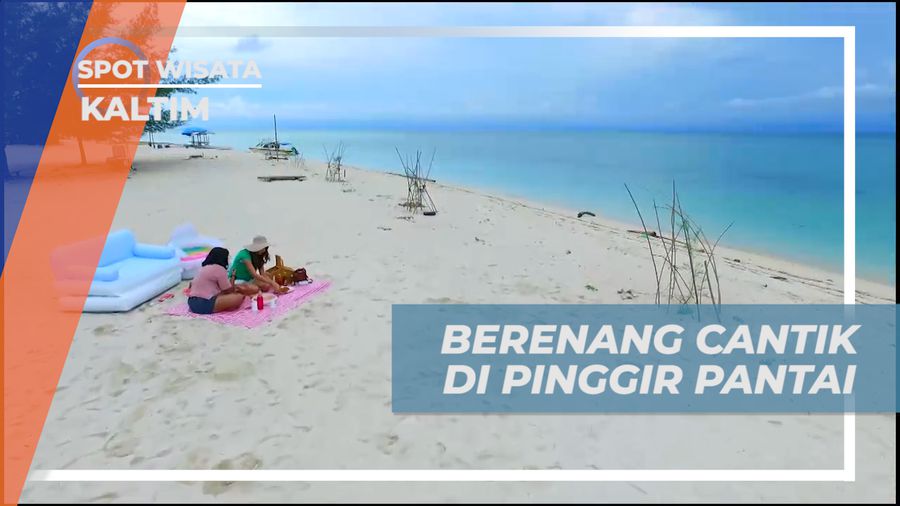 Bersantai Menikmati Waktu Liburan di Tepi Pantai Derawan, Kalimantan Timur