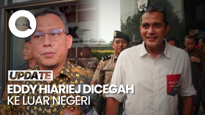 KPK Cegah Wamenkumham Eddy Hiariej ke Luar Negeri