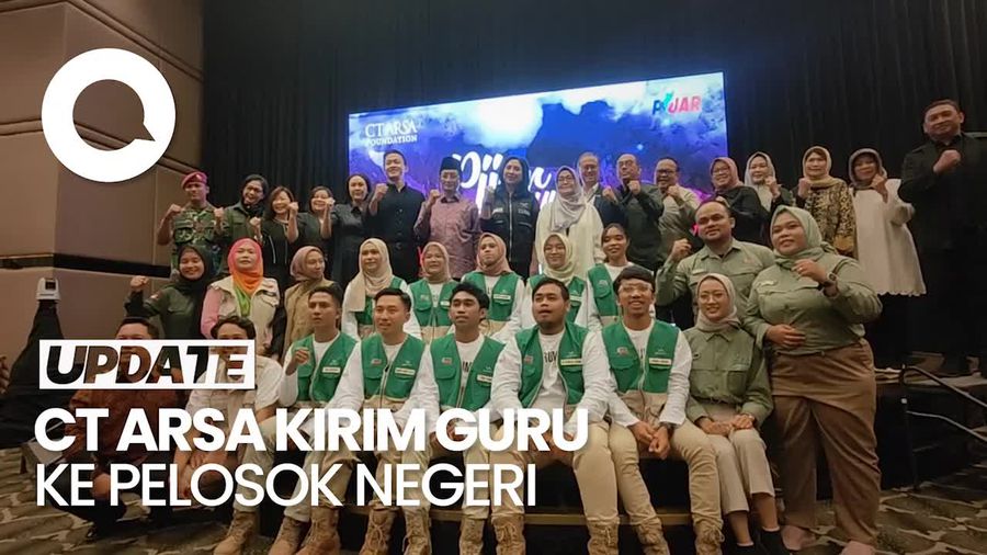 CT ARSA Foundation Lepas Guru Muda PIJAR Batch 3 ke Pelosok RI
