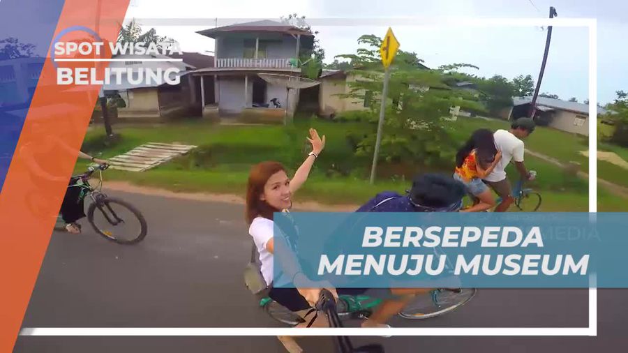 Bersepeda Santai Menuju Museum Kata di Belitung 