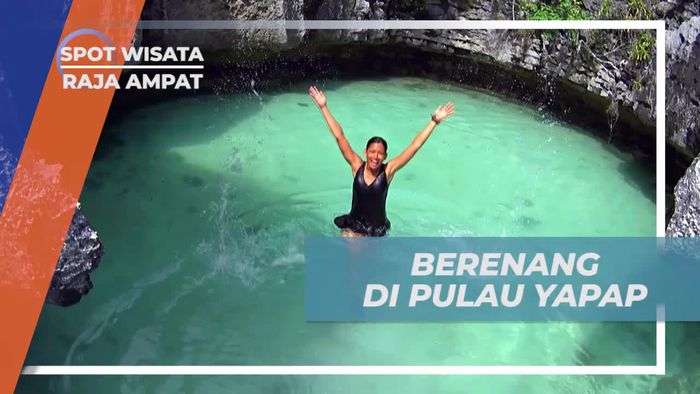 Momen Unik Bertemu Ubur-ubur Saat Berenang di Pulau Yapap Raja Ampat 