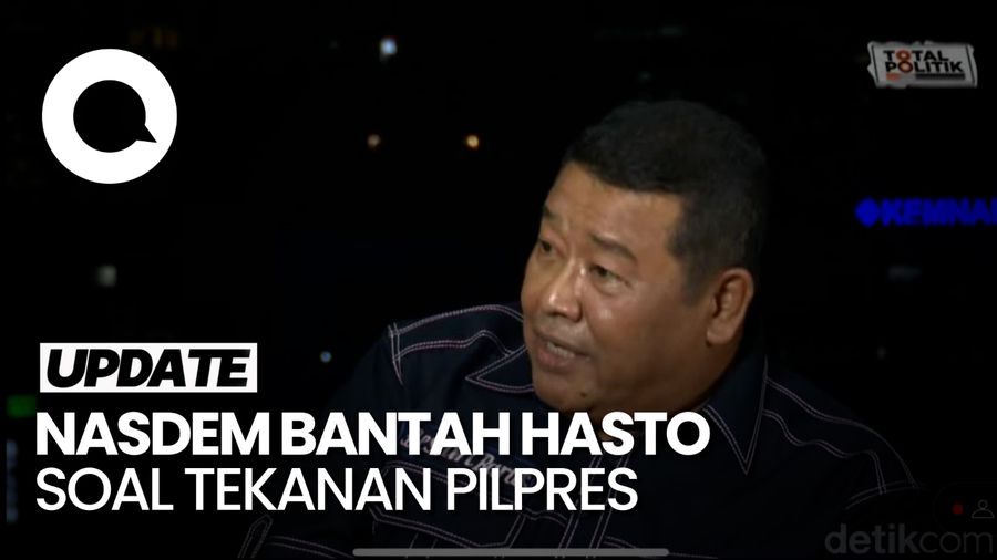 NasDem Tak Satu Rasa Dengan PDIP, Tegaskan Tak Ada Tekanan ke AMIN