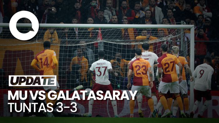 Sengit! Manchester United Ditahan Imbang Galatasaray 3-3