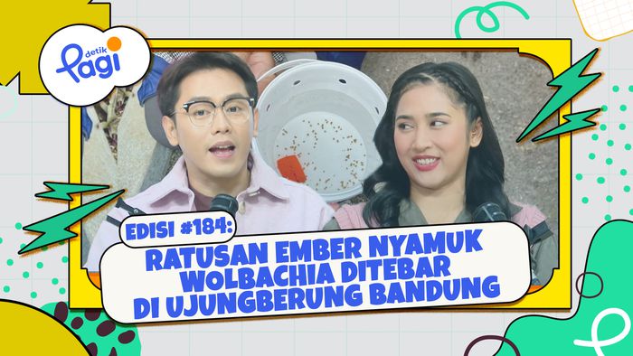 Ratusan Ember Nyamuk Wolbachia Ditebar di Ujungberung Bandung