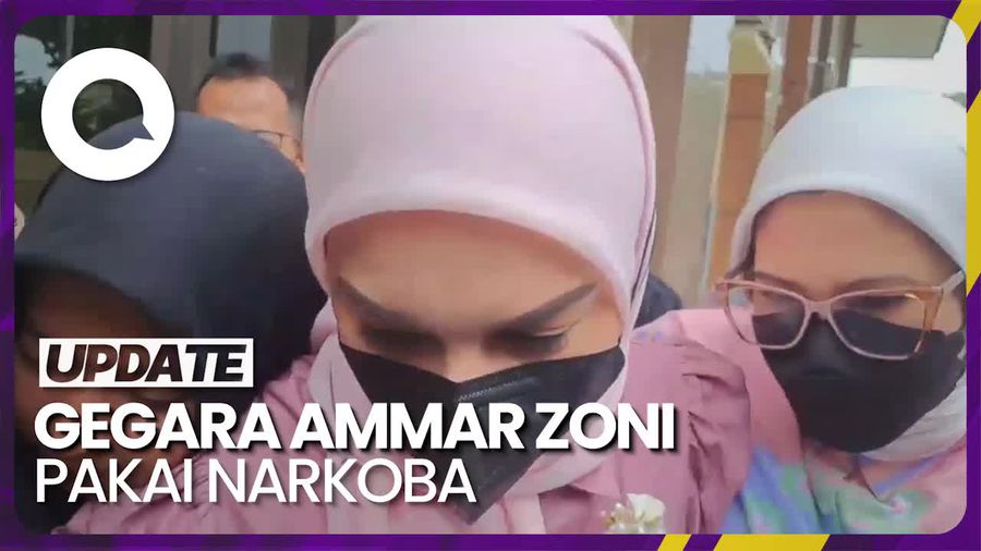 Ammar Zoni Pakai Narkoba Jadi Alasan Irish Bella Minta Cerai