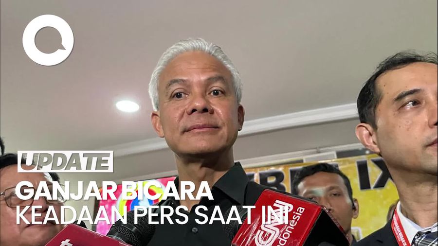 Saat Ganjar Sebut Keadaan Pers Kini Sedang Tak Baik-baik Saja