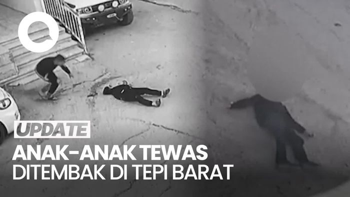 Detik-detik Dua Anak-anak Palestina Tewas Ditembak di Tepi Barat