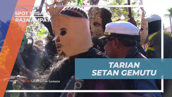 Setan Gemutu, Tarian Pemberkatan dan Penyambutan Tamu, Raja Ampat