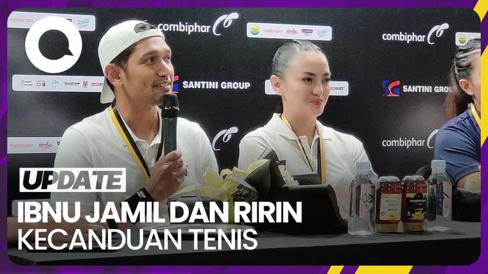 Meski Kalah, Ibnu Jamil dan Ririn Justru Kecanduan Main Tenis