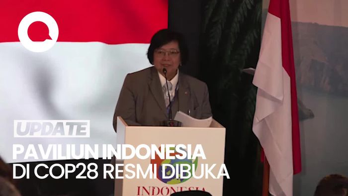 Menteri LHK Resmi Buka Paviliun Indonesia di COP28 Dubai