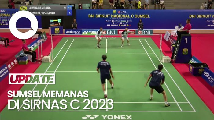 Panasnya Pertandingan di Sirnas C Sumsel 2023