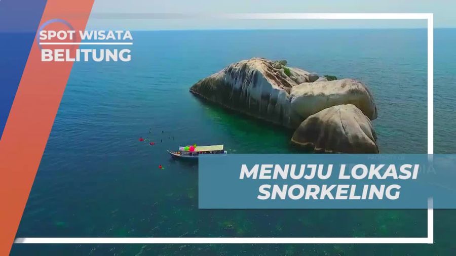 Berperahu Mengarungi Laut Belitung Menuju Spot Snorkeling Batu Malang Penyu