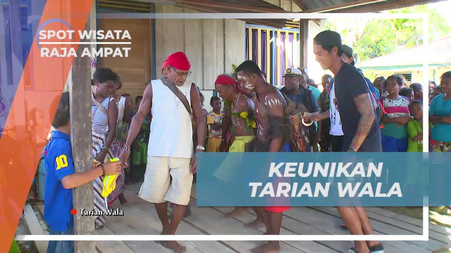 Wala, Tarian Perdamaian Suku ME Raja Ampat