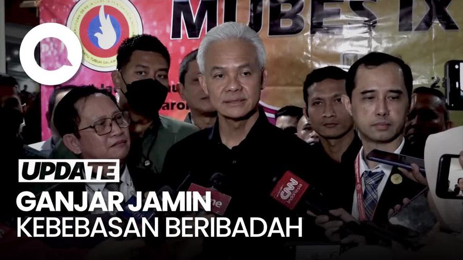 Ganjar Janji Jamin Kebebasan dan Permudah Perizinan Rumah Ibadah