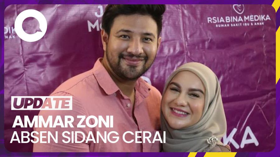 Ammar Zoni Absen Sidang Cerai, Mediasi dengan Irish Bella Diundur