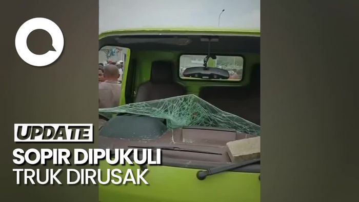 Kala Ucapan Bikin Macet Imbas Demo Buruh Berujung Sopir Truk Dipukuli