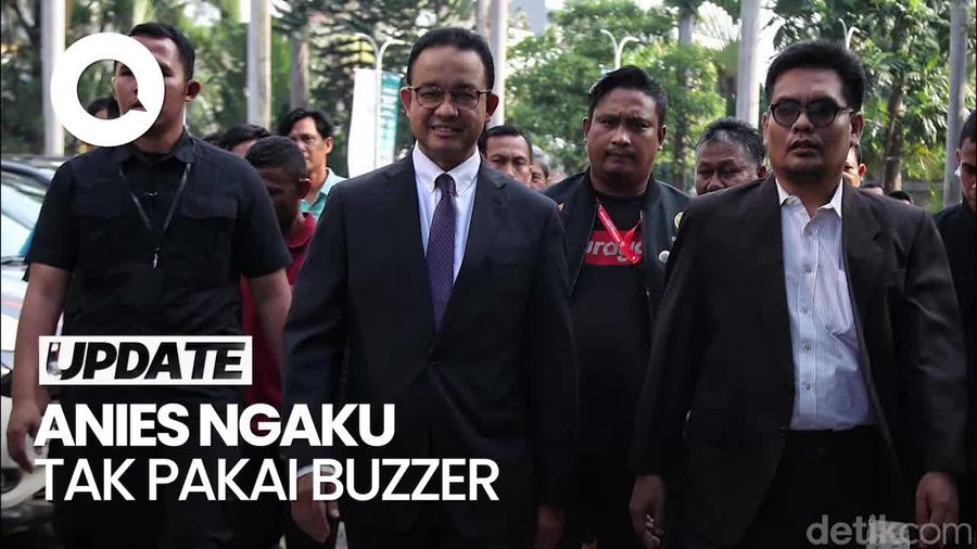Anies: Kalau Saya Pakai Buzzer Tidak Babak Belur Begini