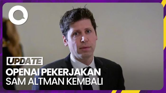 Sam Altman Kembali Jadi CEO OpenAI
