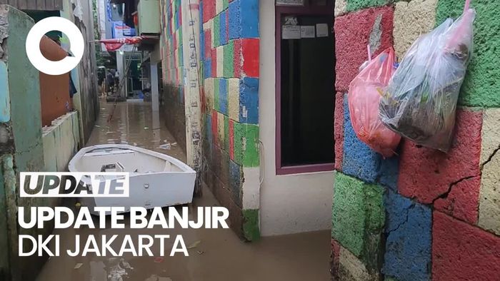 Update Banjir DKI Jakarta Hari Ini: 24 RT Masih Terendam