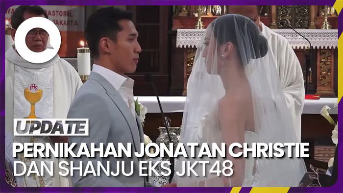 Kabar Bahagia, Jonatan Christie Resmi Nikah dengan Shanju Eks JKT48