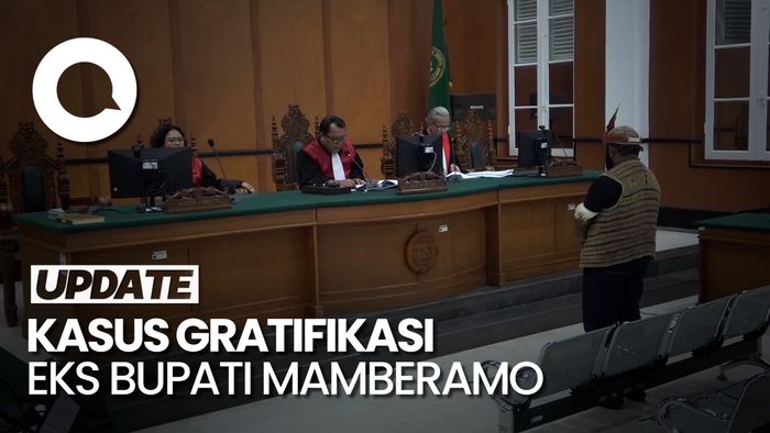 Eks Bupati Mamberamo Tengah Ricky Ham Pagawak Divonis 13 Tahun Bui