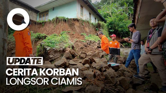 Nenek dan Cucu Tewas Tertimpa Longsor Ciamis, Ditemukan Masih Berpelukan