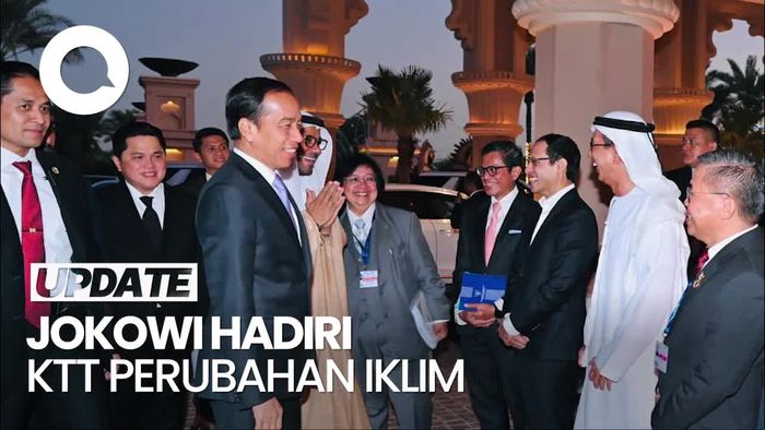 Jokowi Hadiri COP28 Dubai, Sempat Singgah ke Sekretariat Indonesia