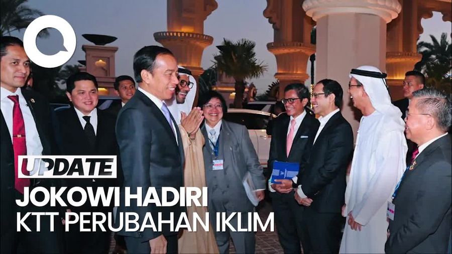Jokowi Hadiri COP28 Dubai, Sempat Singgah ke Sekretariat Indonesia