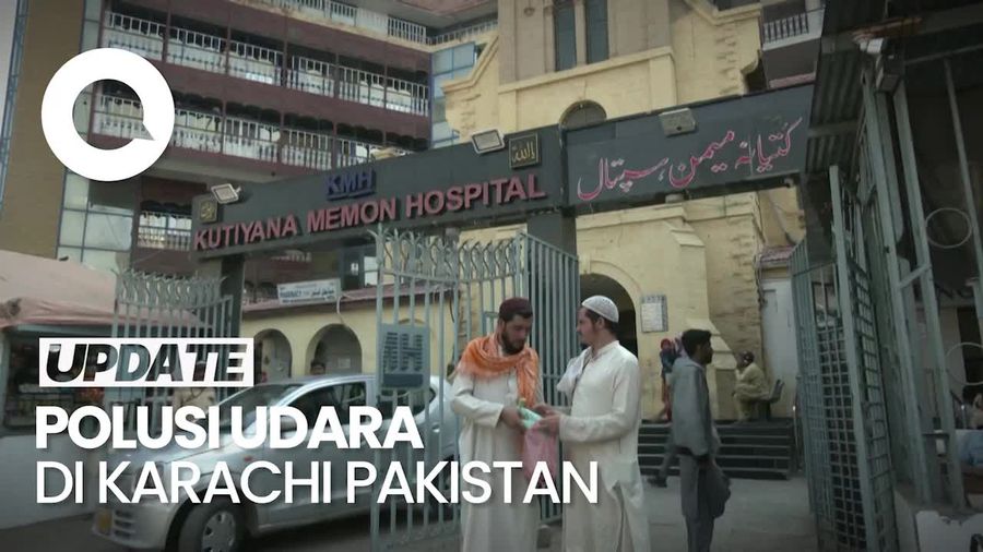 Warga Karachi Pakistan Alami Masalah Kesehatan Imbas Polusi Udara