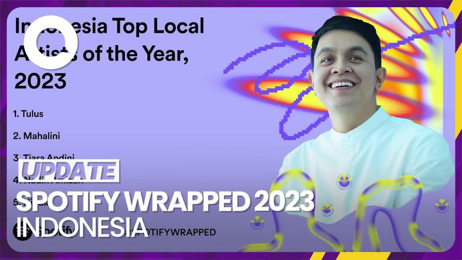 Tulus-Anggi Marito Berjaya di Spotify Wrapped 2023 Indonesia