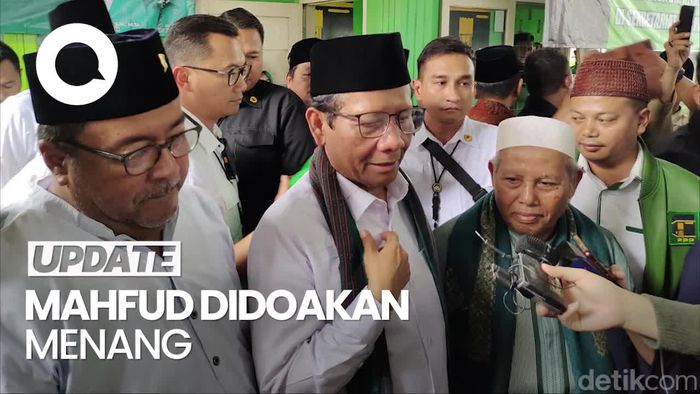 Mahfud Sambangi Markas PPP Lebak, Didoakan Menang Pemilu 2024