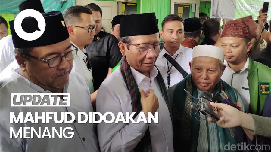 Mahfud Sambangi Markas PPP Lebak, Didoakan Menang Pemilu 2024