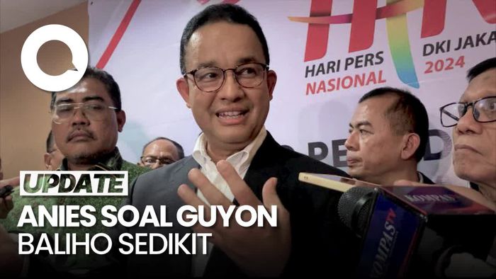 Baliho AMIN Masih Sedikit, Anies: Kita Berjuang Seperti Dulu di Jakarta