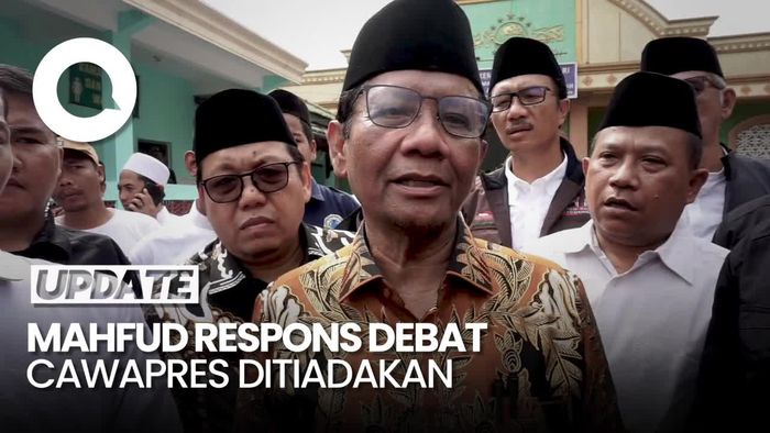 Mahfud soal Debat Cawapres Ditiadakan: Debat Atau Tidak, Saya Siap Saja!