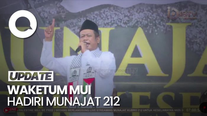 Waketum MUI Bicara Pilih Pemimpin di Munajat 212, Minta Massa Bersatu