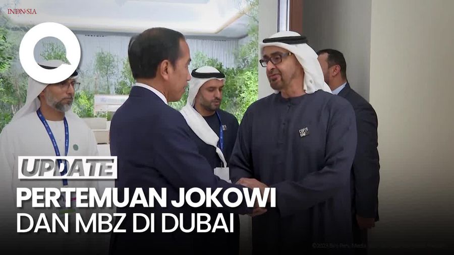 Jokowi Bahas Kerja Sama Migas‐Ketenagakerjaan dengan MBZ