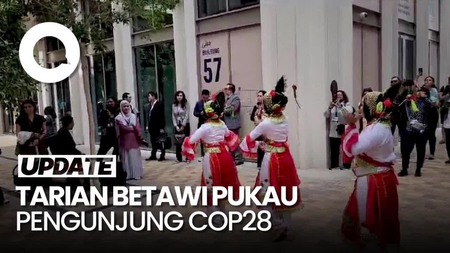 Tari Tradisional Indonesia Bius Mata Pengunjung di COP28 Dubai