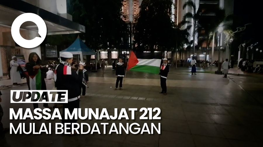 Cerita Massa Aksi Munajat 212, Naik Kereta-Menginap di Istiqlal