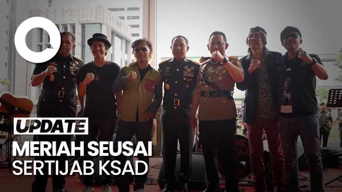 Gaya Kapolri, Panglima TNI hingga KSAD Asyik Nyanyi Bareng Slank 