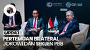 Jokowi Bertemu Sekjen PBB Bahas Iklim hingga Gaza