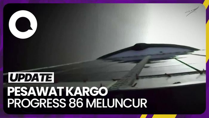 Peluncuran Pesawat Kargo Progress 86 Milik Rusia