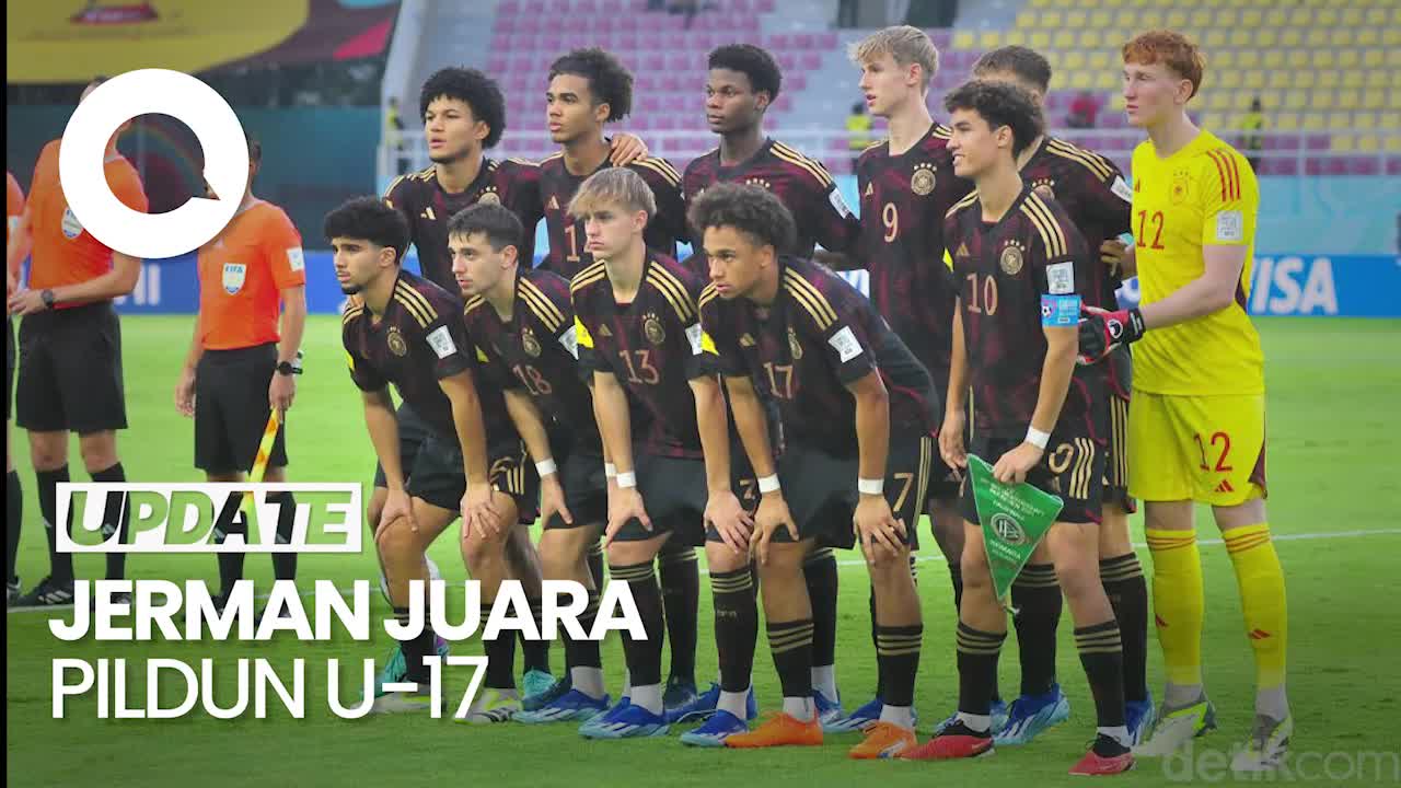 Jerman Juara Piala Dunia U-17, Tumbangkan Prancis Lewat Adu Penalti