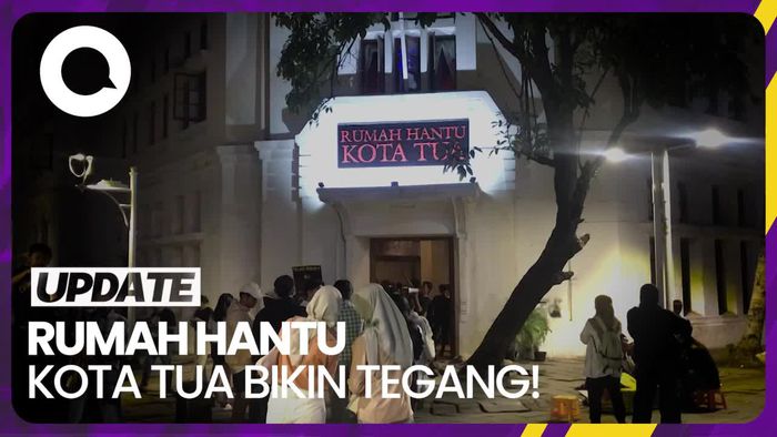 Uji Nyali Wahana Rumah Hantu Kota Tua Bikin Tegang!