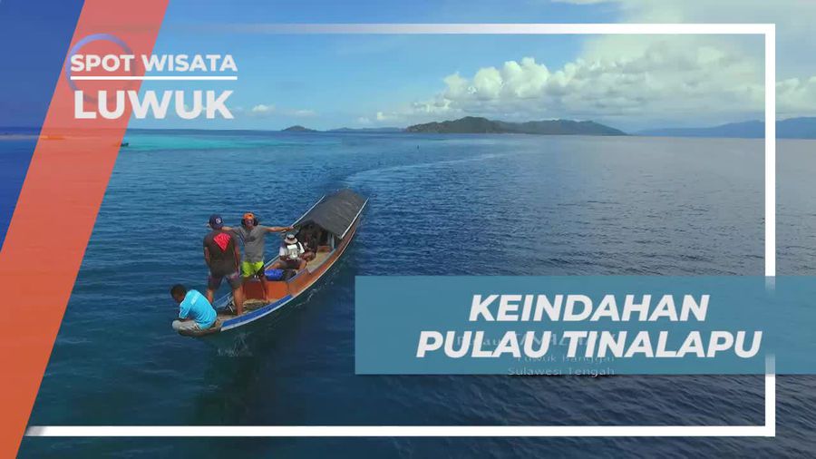 Melihat Dari Dekat Perairan Jernih Pulau Tinalapu Luwuk Banggai