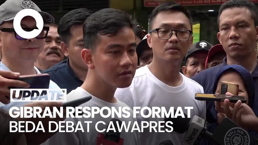 Gibran Bantah Format Beda Debat Cawapres untuk Untungkan Dirinya