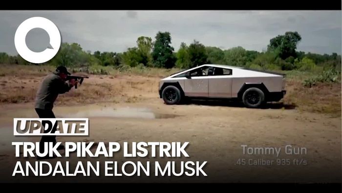 Elon Musk Mulai Distribusikan Cybertruck, Harga Mulai Rp 944 Juta