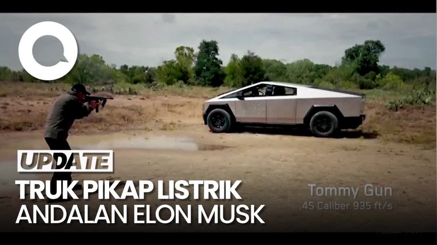 Elon Musk Mulai Distribusikan Cybertruck, Harga Mulai Rp 944 Juta