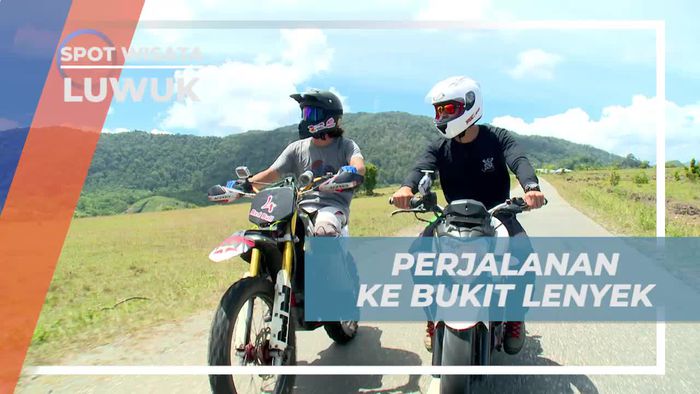 Naik Motor Trail Menuju Bukit Lenyek Luwuk Banggai