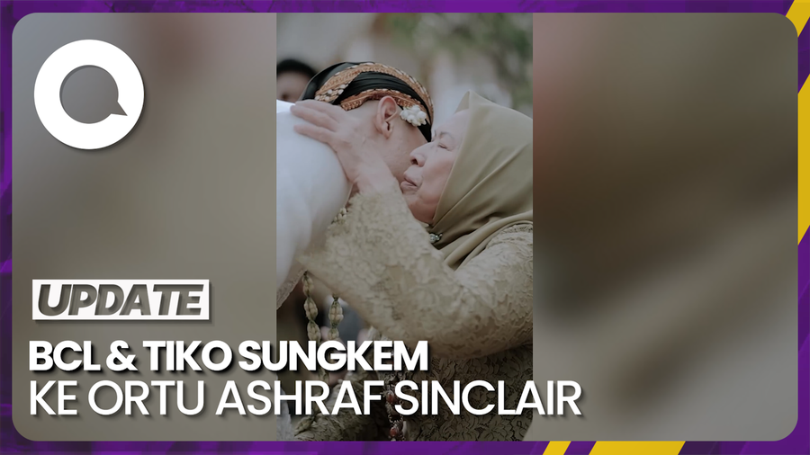 Momen Haru BCL dan Tiko Sungkem ke Ortu Mendiang Ashraf Sinclair
